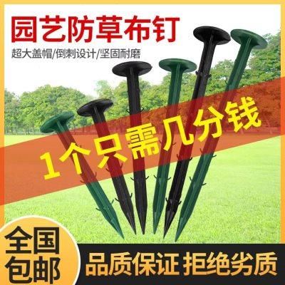 防草布除草布地钉全新料加粗加长果园拉枝固定大棚塑料园艺地布钉