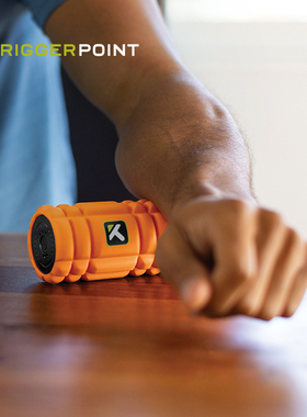 triggerpoint电动泡沫滚轴mini款瑜伽柱肌肉放松舒缓健身按摩滚轮