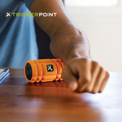 triggerpoint电动泡沫滚轴mini款瑜伽柱肌肉放松舒缓健身按摩滚轮