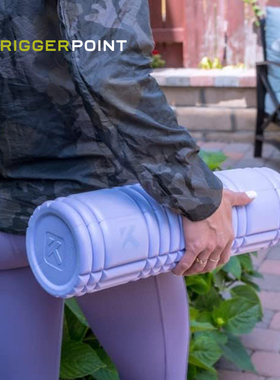 triggerpoint泡沫滚轴加长健身瑜伽柱肌肉放松器材舒缓瑜伽按摩轴