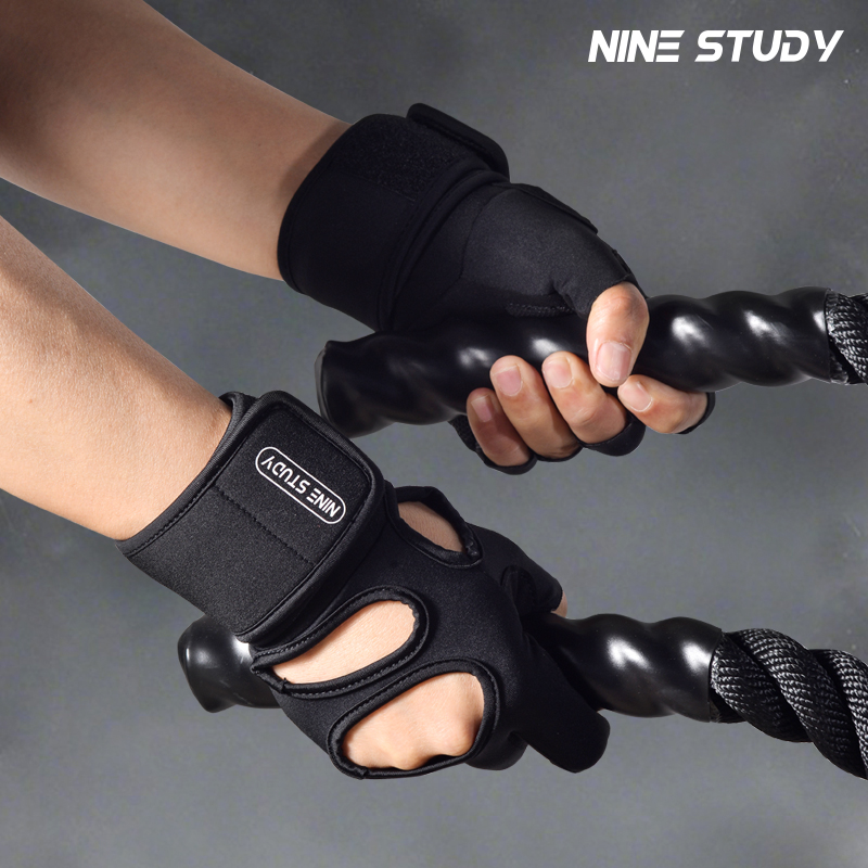 健身手套男护腕单杠引体向上卧推专业运动器械训练硬拉防滑防起茧