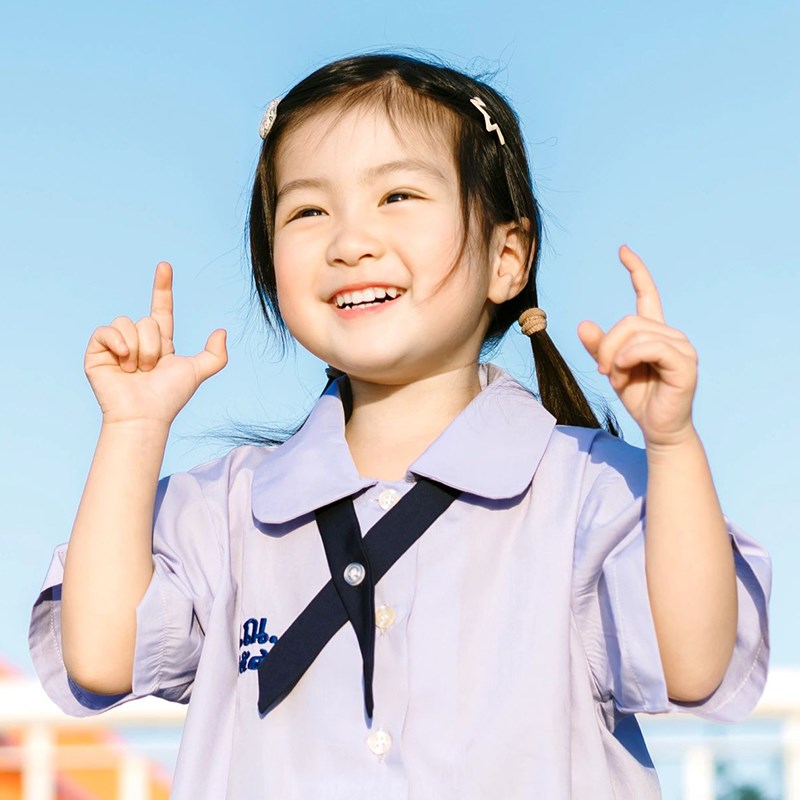 泰国泰式校服套装中小学生班服短袖男女童幼儿园园服jk亲子套装