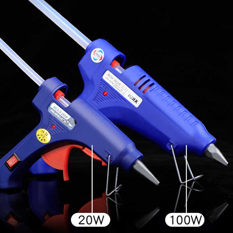热熔胶枪电胶枪手工制作DIY家用学生儿童用 热熔胶枪棒20w100w枪