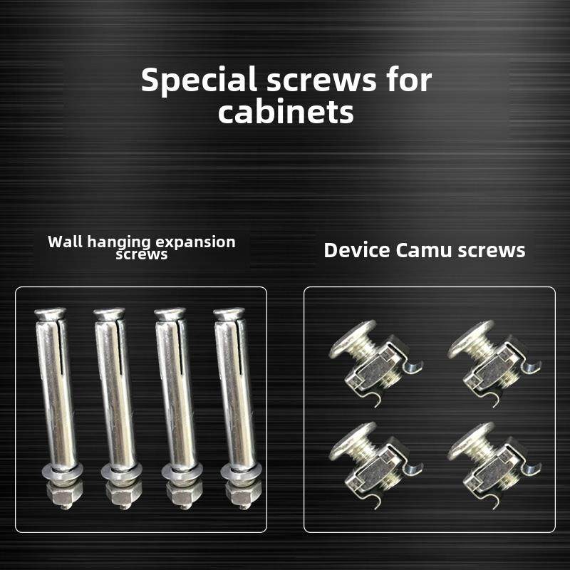 标准机柜设备螺丝M6卡扣式螺母机架固定高端圆头螺杆配件防松浮动