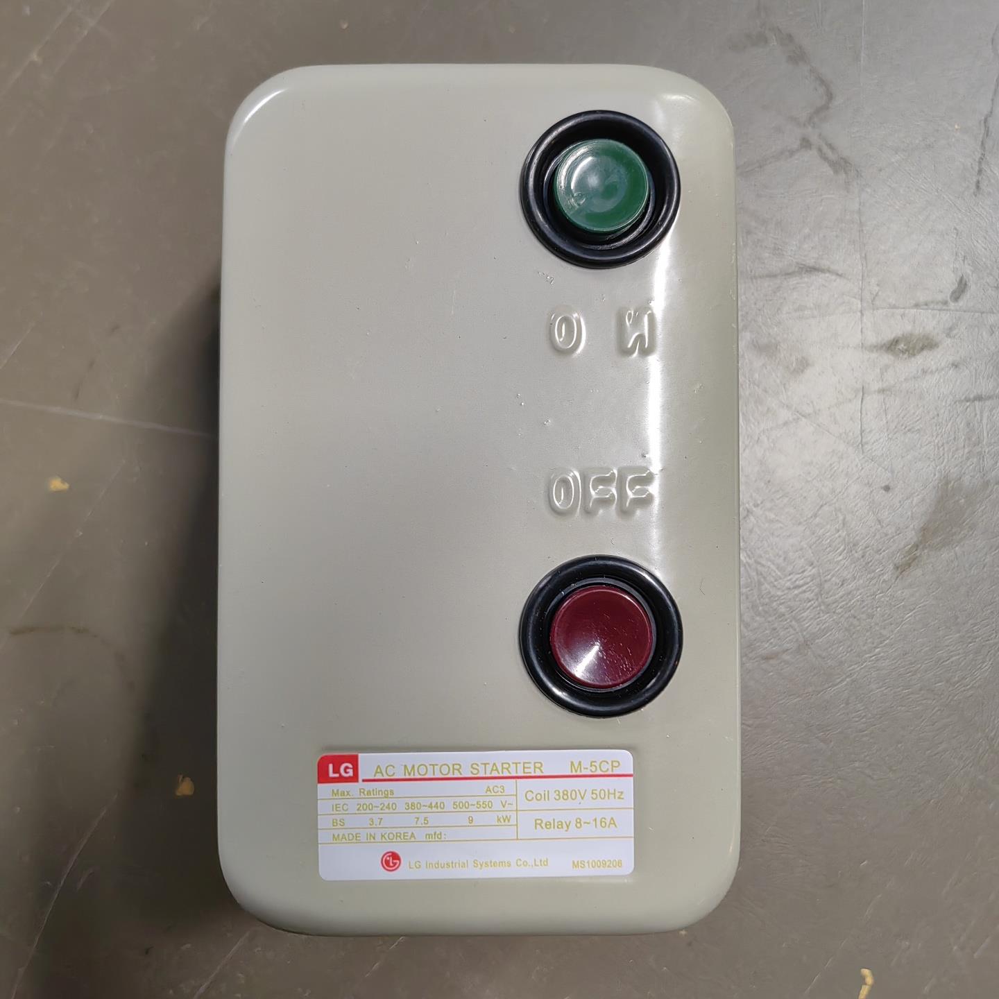 LG 磁力启动器 M5CP/3 220V 380V M-5CP/3 8-16A 2-4A 马达开 关