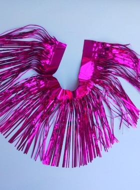 节庆用品 DIY手工雨须 装饰彩条 手工艺品配件折佛纸制作装饰通用