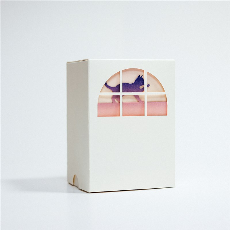 草色星球喵与天空创意喵空便签手撕3d立体纸雕便利贴男女生日礼物