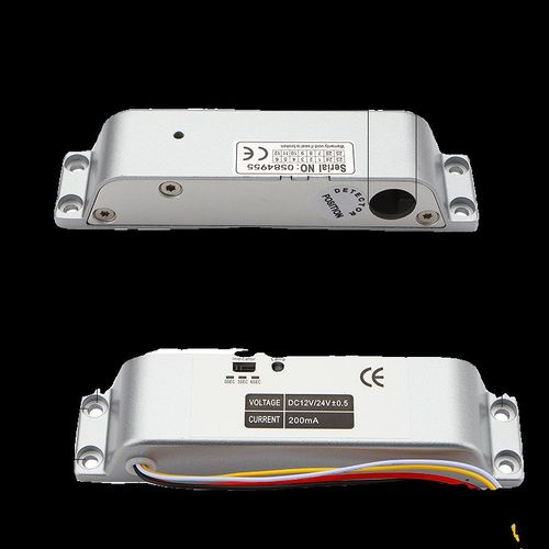 明装电插锁12V/24V办公门禁系统木门铁门插销锁门禁延时电锁