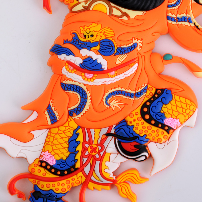 门神磁性贴冰箱贴创意民俗戏剧人物贴饰房门装饰贴中国风节日礼品