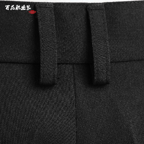 包邮酒店服务员工作服女西装裤正装裤中腰直筒裤修身餐厅长裤职业