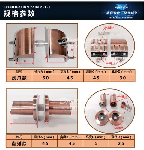 盾盛  欧式大拉手脚座 底座 红古铜色 不锈钢大门拉手配件 老虎脚