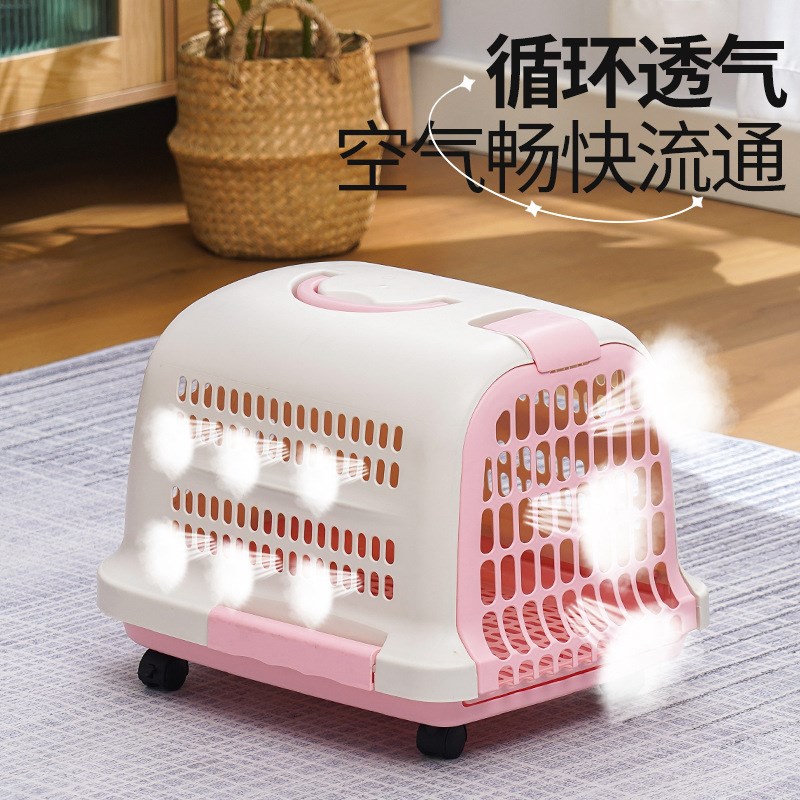 猫笼子航空便携外出猫包手提式宠物猫咪夏天透气猫箱子兔子外带包