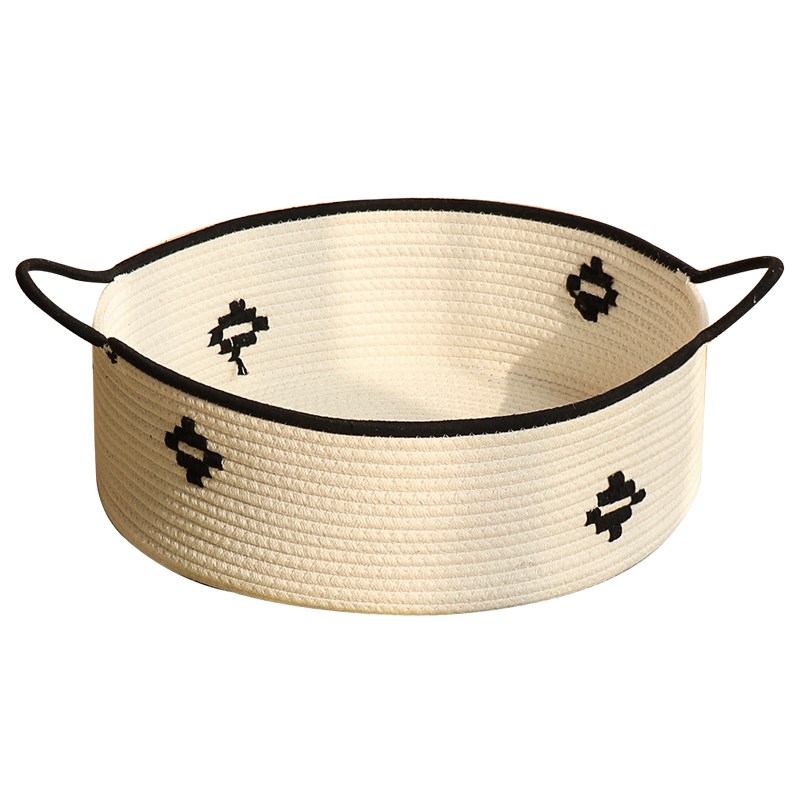 藤编猫窝四季通用夏季降温猫床猫咪睡觉垫子猫抓板可水洗宠物用品