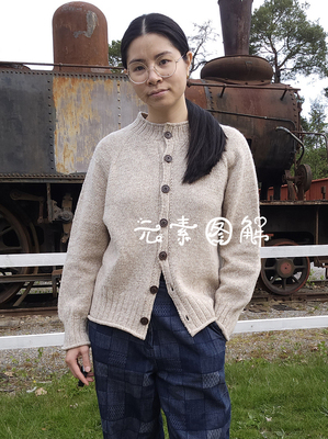 库里开衫图解阿no手编图解