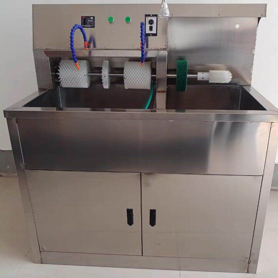 300W商用洗鞋机大型专业刷鞋机器洗鞋店鞋子清洗手动电动半自动