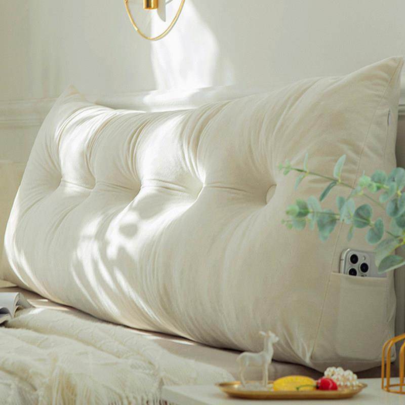 简约床头靠垫卧室床上靠枕三角大靠背垫护腰靠榻榻米软包学生宿舍,居家布艺,床头靠垫,淘宝优惠券,粉丝福利购,淘宝优惠卷