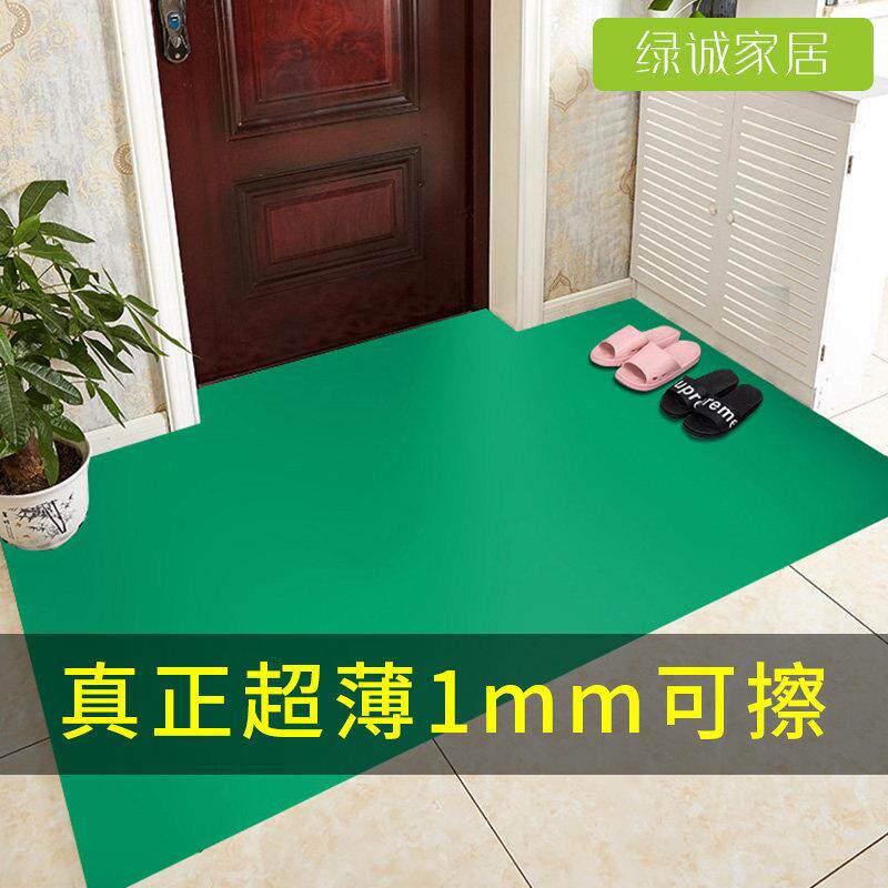 入户门口进门地垫薄款不卡门1mm超薄门垫脚垫pvc玄关室内光面地毯
