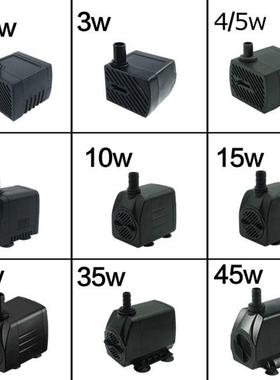 流水摆件小水泵电源循环USB假山喷泉盆景220V养鱼微水泵鱼缸