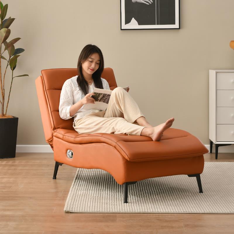 北欧简约现代懒人沙发贵妃躺椅小户型舒适客厅阳台办公室休息躺椅