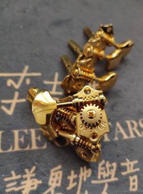 进口GROVER开放吉他旋钮 覆古 弦准 卷弦器 上弦器民谣 古典马丁