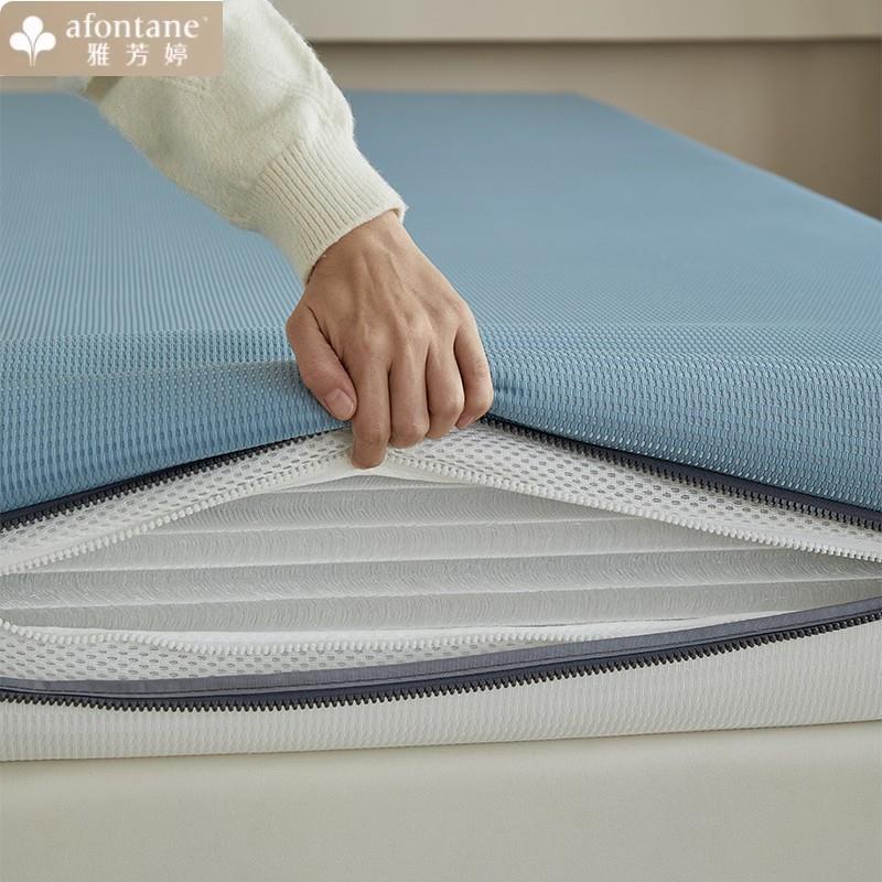 空气纤维床垫可拆卸可水洗透气防潮家用6D床垫抗菌防螨可定