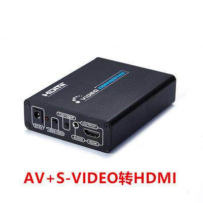 彩超机DVI转S端子svideo 视频转换器 DVI-转AV转换器HDMI转Svideo