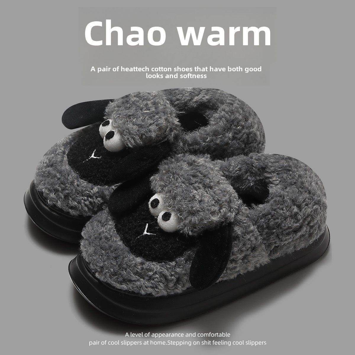 棉拖鞋男人的冬季袋后跟2025新的外层穿后跟夫妇长毛绒暖男人的棉,居家布艺,居家棉拖/棉鞋,淘宝优惠券,粉丝福利购,淘宝优惠卷