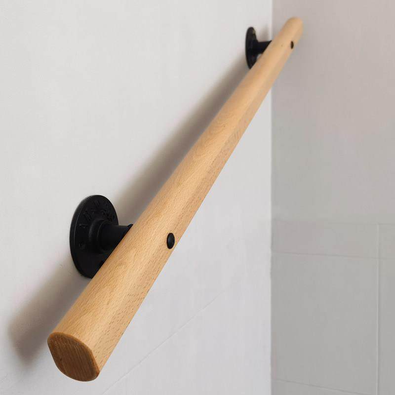 楼梯扶手老年人楼梯靠墙扶手家用榉木扶手儿童幼儿园定制实木扶手,全屋定制,楼梯扶手,淘宝优惠券,粉丝福利购,淘宝优惠卷