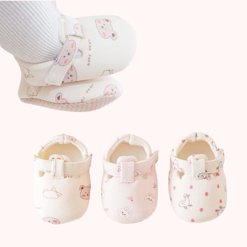 婴儿学步鞋宝宝秋冬室内防滑春秋袜子鞋6-12月幼儿地板袜鞋子