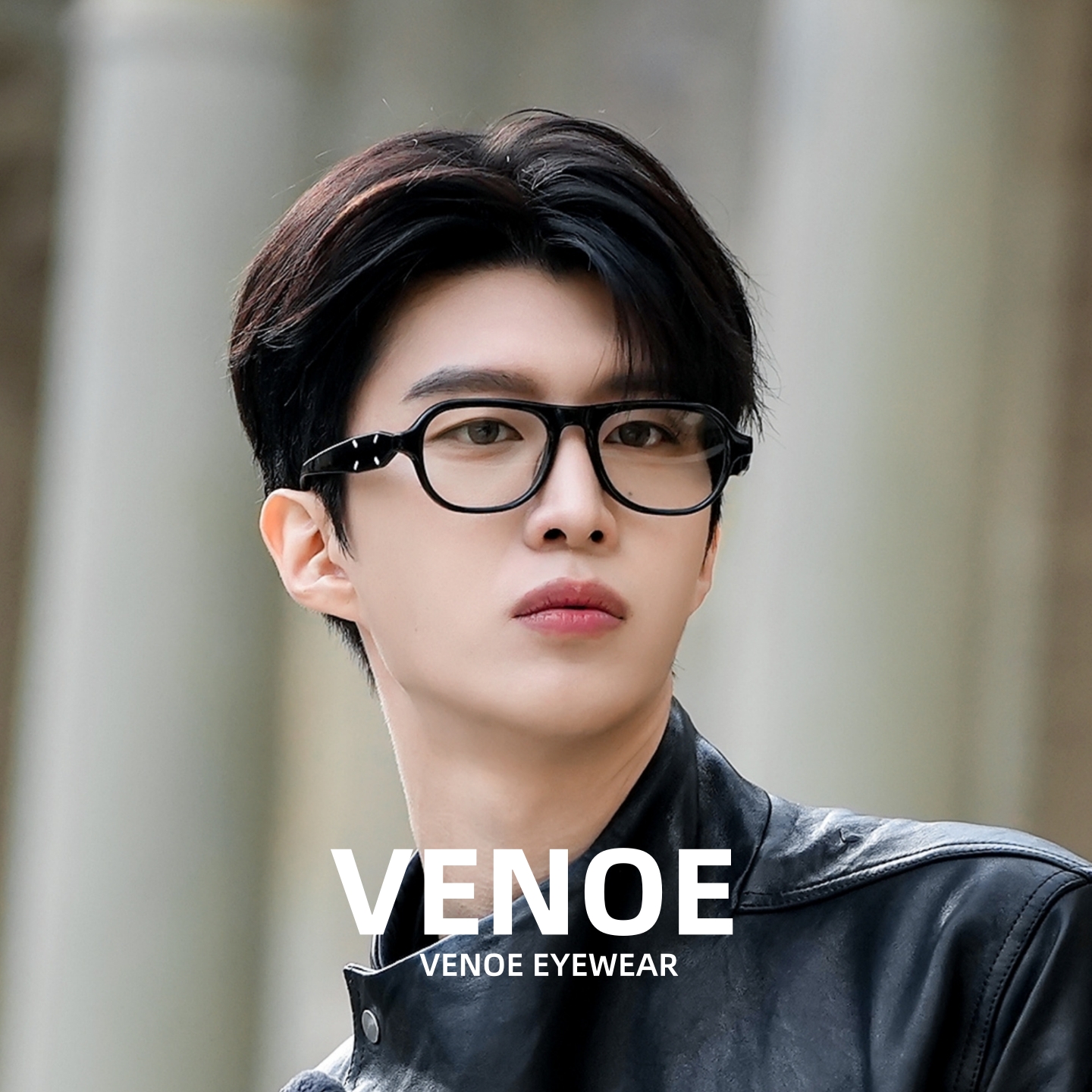 gm黑框眼镜ojos可配近视