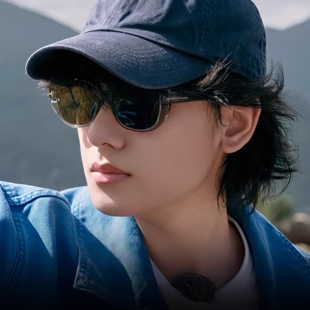 现在就出发胡先煦同款猫眼墨镜女男款2025新款高级感近视带度数