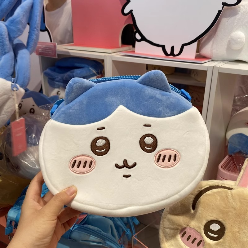 chiikawa乌萨奇小八斜挎包毛绒包可爱包包吉伊卡哇单价宝礼物