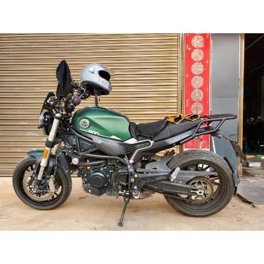 适用于贝纳利幼狮800改装后货架 尾箱架 后箱架 行李架