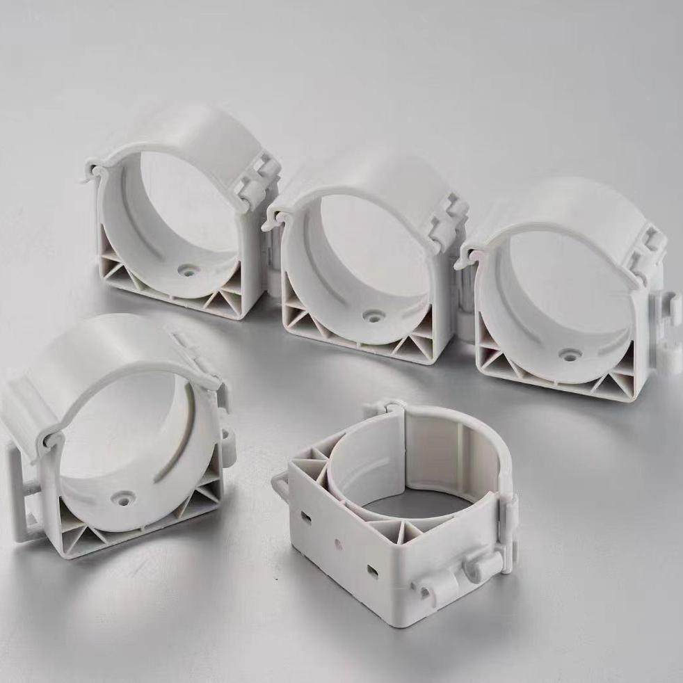 新风PE管多功能抱卡PE管卡可拼接卡扣PE管固定卡DN75DN110