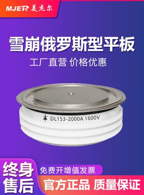 俄罗斯型雪崩平板型晶闸管整流管大功率 DL123-320 DL133-500 800