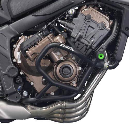 STUNTCX适配本田CB650R护杠摩托车保险杠改装弹簧缓冲竞技杠护架