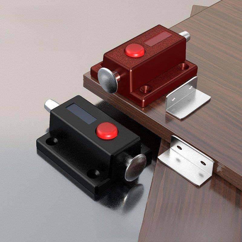 柜门插销弹簧按钮插销浴室门插销黑色门插销窗插销锁不锈钢插销,基础建材,暗插销,淘宝优惠券,粉丝福利购,淘宝优惠卷