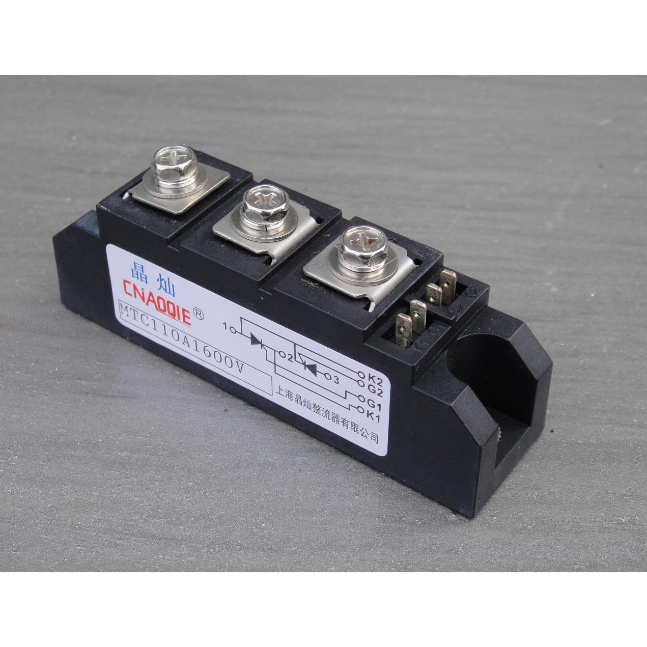 晶灿 晶闸管MTC100A-16 电力半导体 可控硅 模块 110A1600V
