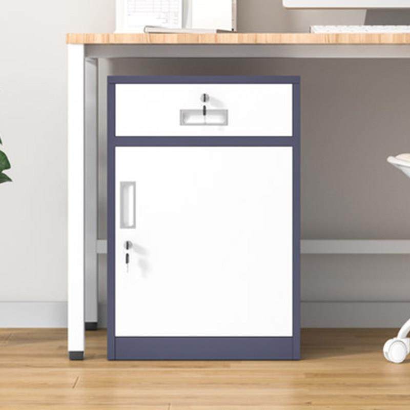 铁皮文件柜 多色可选 坚固耐用 密码锁 安全储物柜