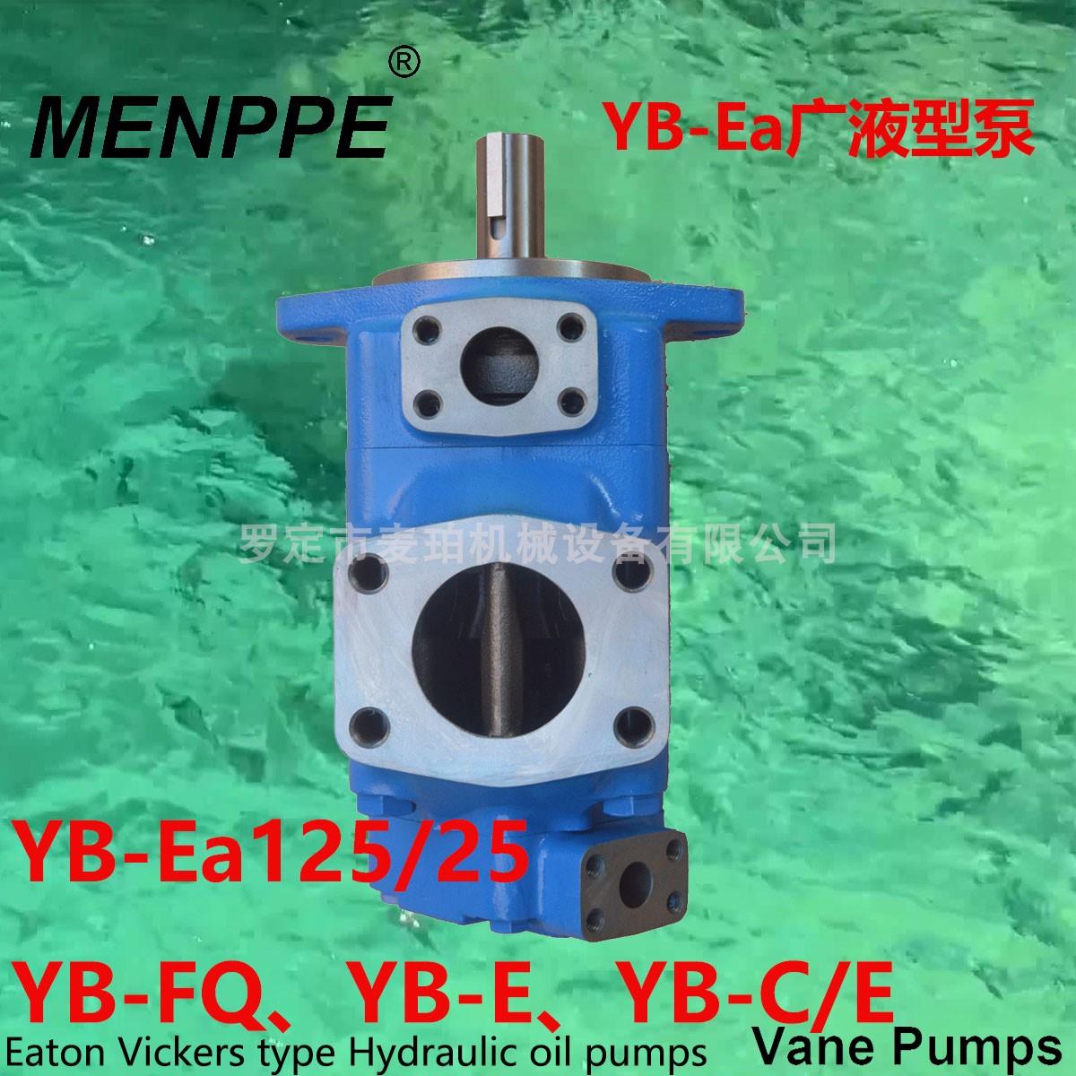 注塑机油泵YB-E125/25广东广液型YB-Ea125/25压铸配件YB-FQ125/25