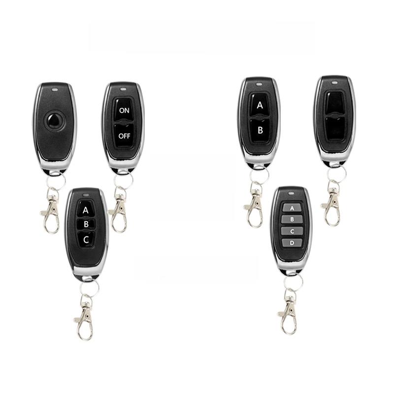 金属小辣椒EV1527学习码遥控器315433频率1234键门禁遥控手柄钥匙