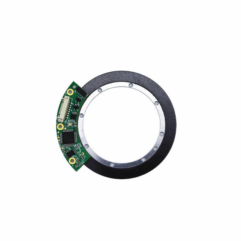 薄型绝对式磁编码器IAM-64 高精度 多圈 中空编码器 替代RLS