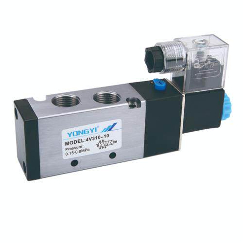 永益气动4V300系列电磁阀气控气动阀电磁阀4V3104V320气动控制阀