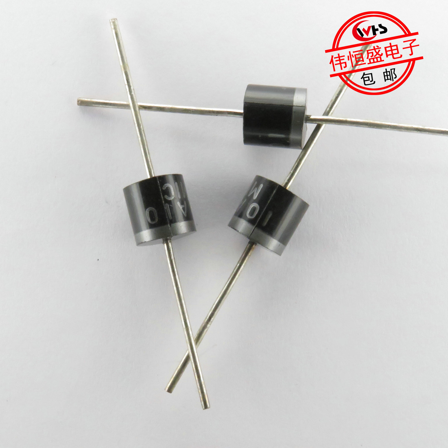 包邮 长脚整流二极管 10A10 大功率 10A/1000V 50个