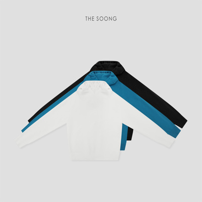 THESOONG/暖感帽衫 纯绵羊毛细腻保暖肌理感连帽毛衣