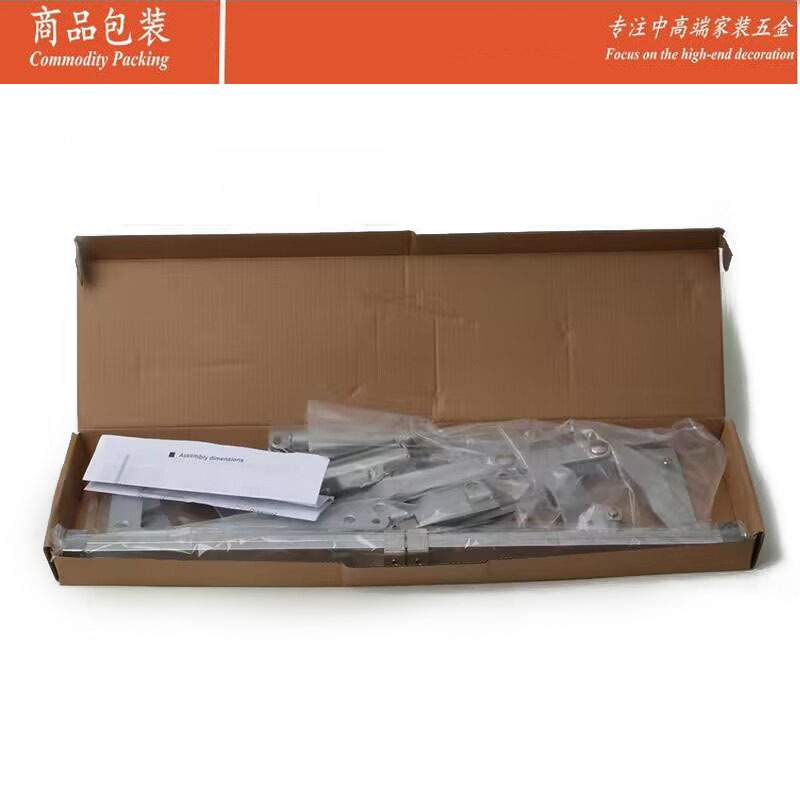 气动垂直上翻平移门支撑杆橱柜上翻支撑升降拉杆气撑垂直上翻门