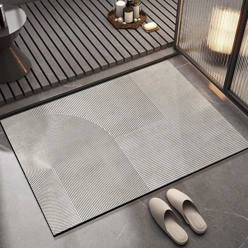 硅藻泥吸水地垫浴室卫生间门口厕所防滑可擦脚垫子洗手间厕所地毯,居家布艺,家用脚垫,淘宝优惠券,粉丝福利购,淘宝优惠卷