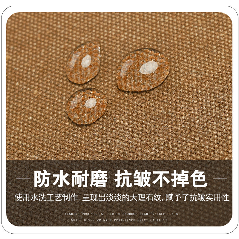 防水围裙定制logo印字烘焙理美发奶茶店儿童画画咖啡师围裙工作服
