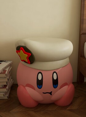 大型星之卡比客厅沙发凳电视柜沙发换鞋凳落地公仔装饰品搬家摆件