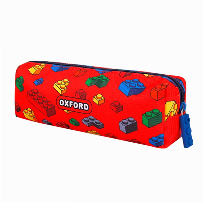 儿童韩国笔袋文具袋铅笔盒帆布小学生大容量多功能男孩简约可爱
